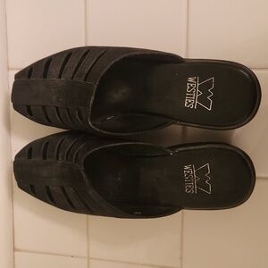 Black Vintage Women's Mules